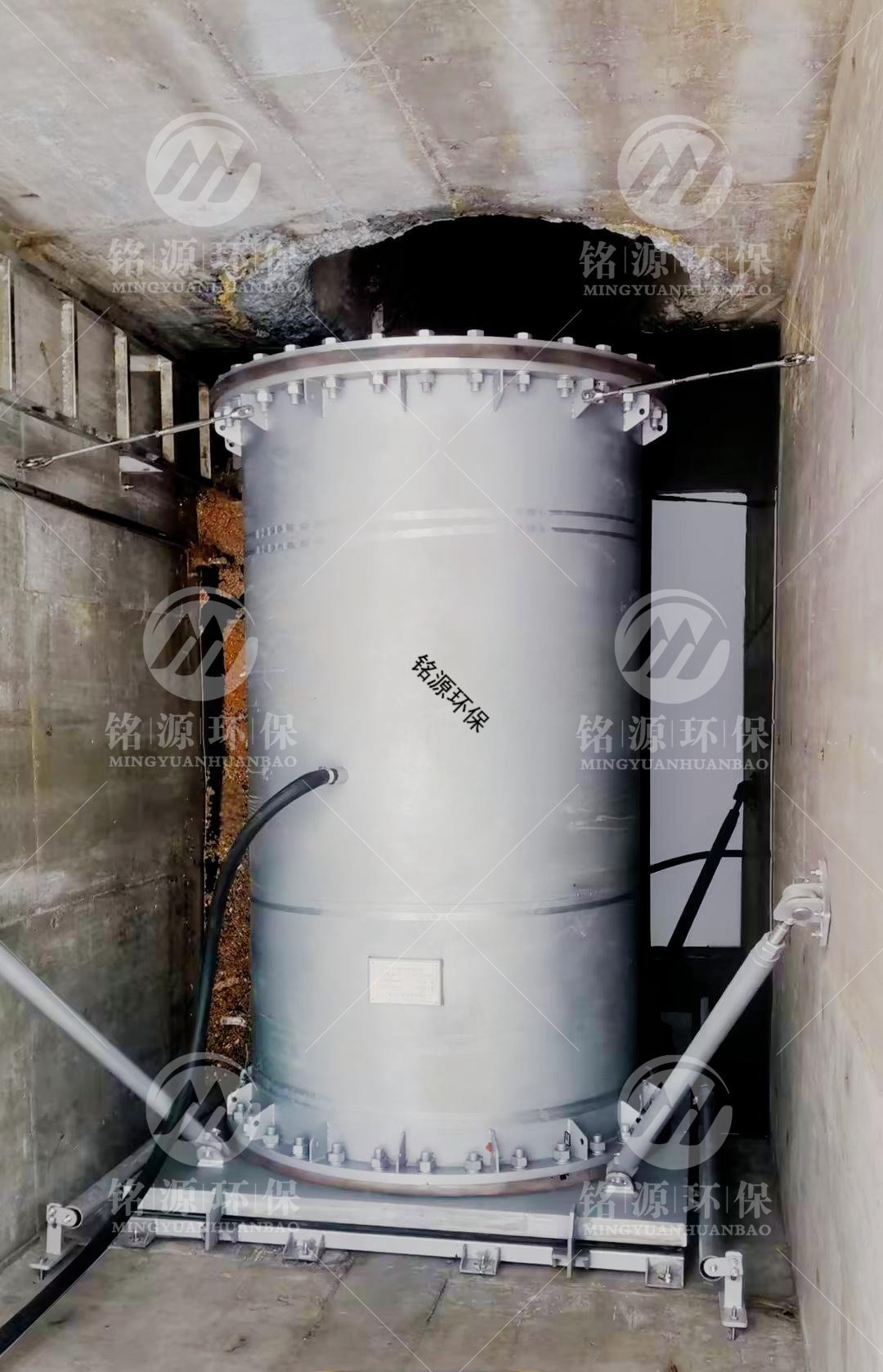 气动柔性雨污分流装置：治水先锋，认准铭源环保！